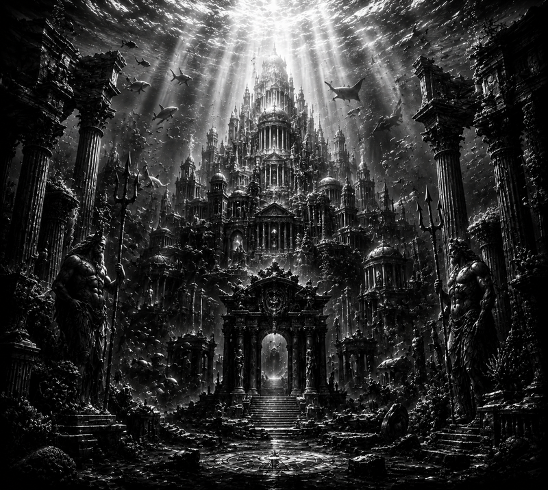 Atlantis Engloutie | Abysse | DarkCollectionStudio