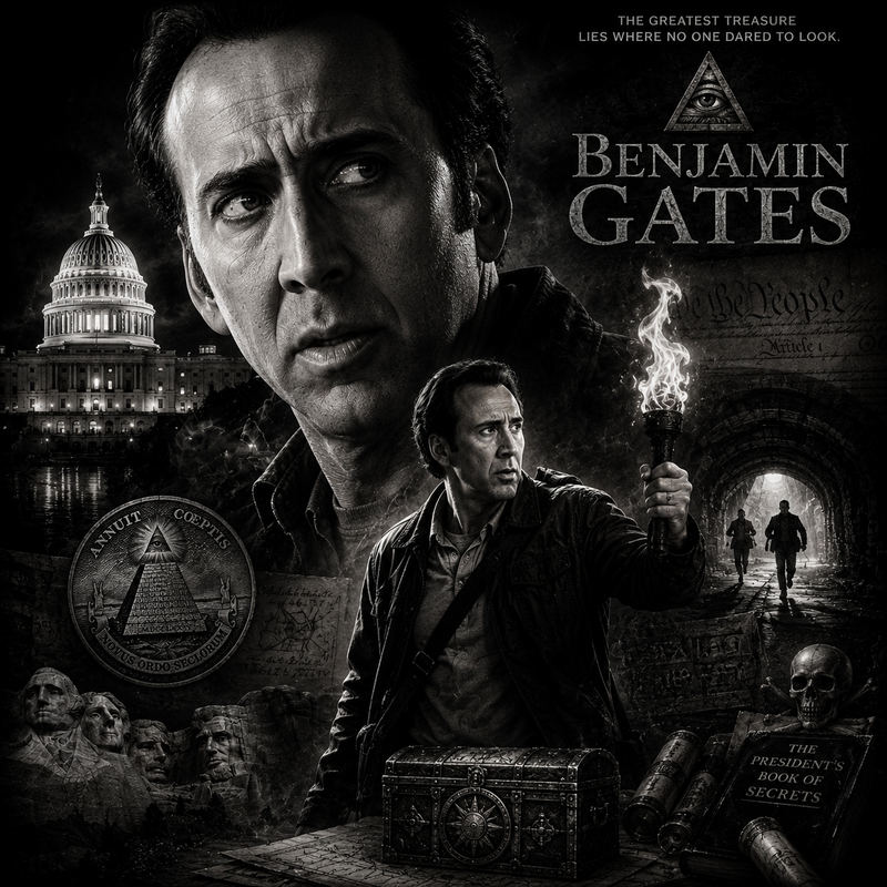 Benjamin Gates | National Treasure | DarkCollectionStudio