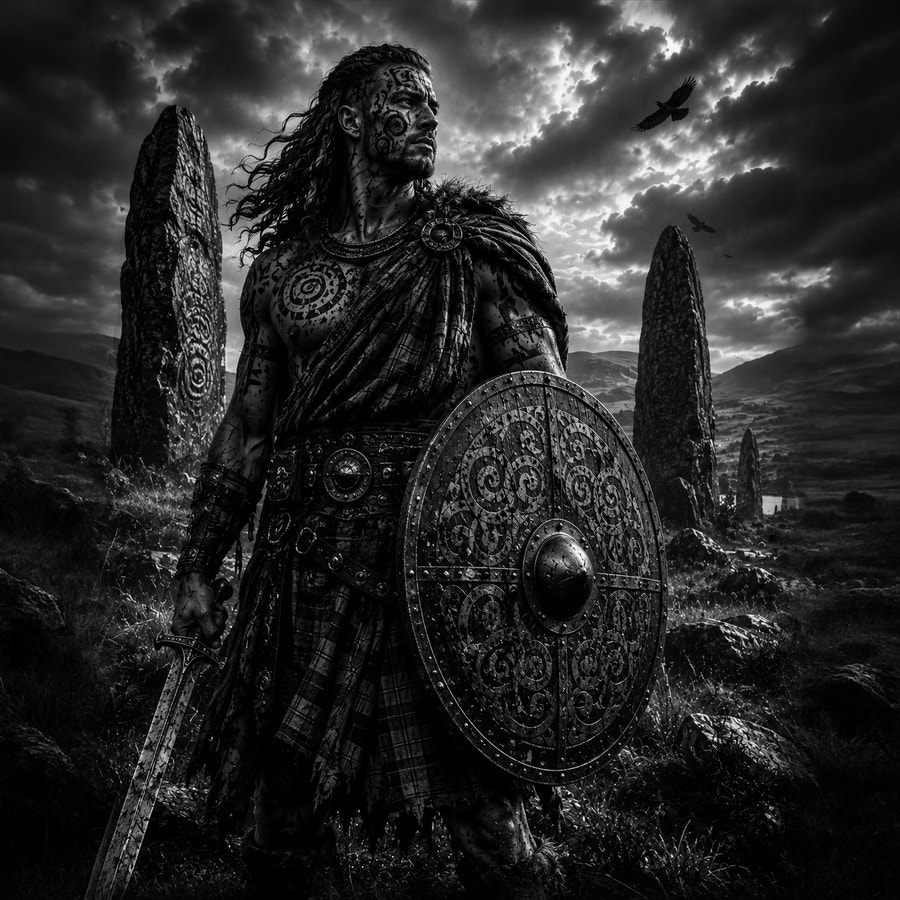 Guerrier Celte carre