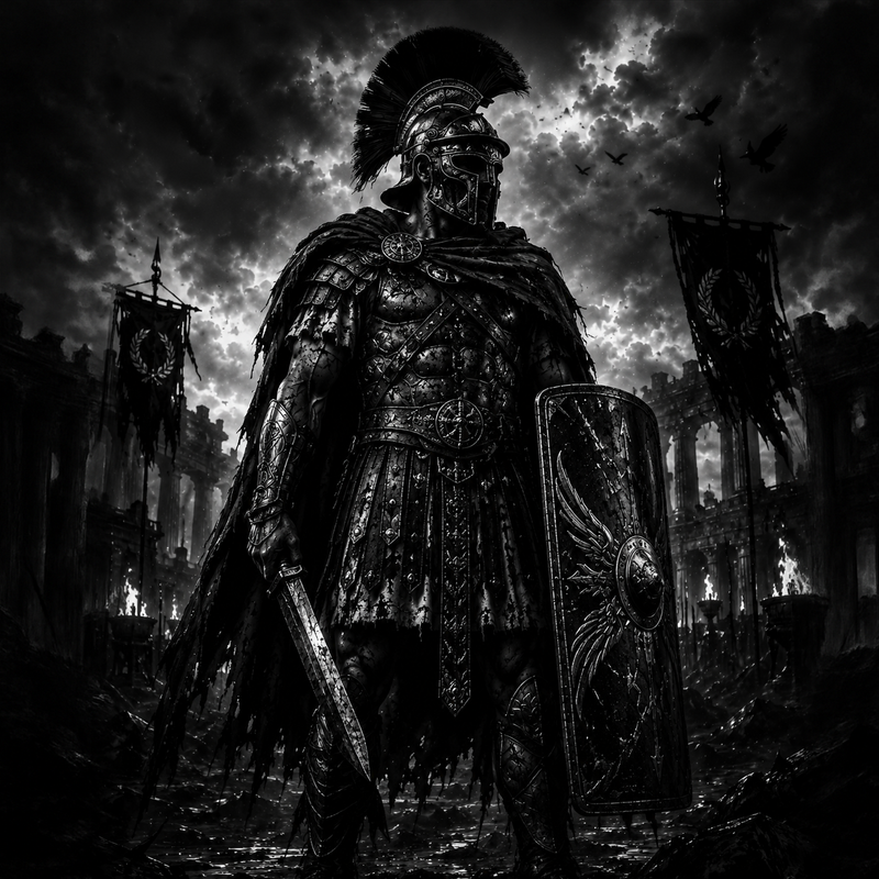 Le Centurion | Guerriers | DarkCollectionStudio — rendu gravé