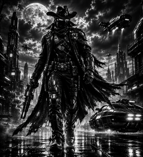 Chasseur de Primes du Futur | Guerriers | DarkCollectionStudio
