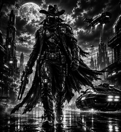 Chasseur de Primes du Futur | Guerriers | DarkCollectionStudio — aperçu à l'échelle