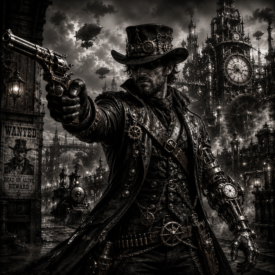Chasseur temps carre