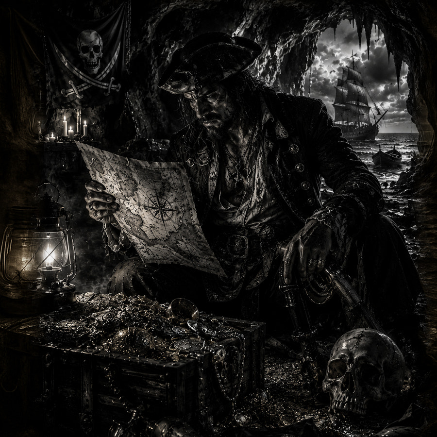 Chasseur tresors carre