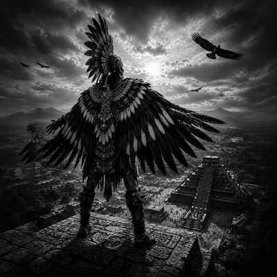 Chef Inca | Guerriers | DarkCollectionStudio — aperçu à l'échelle