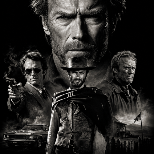 Clint Eastwood | Célébrités | DarkCollectionStudio
