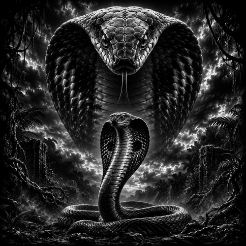 Cobra Royal | Animaux | DarkCollectionStudio