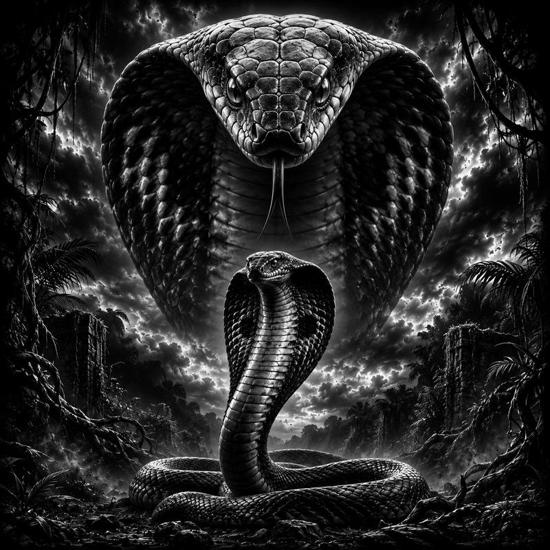 Cobra Royal | Animaux | DarkCollectionStudio