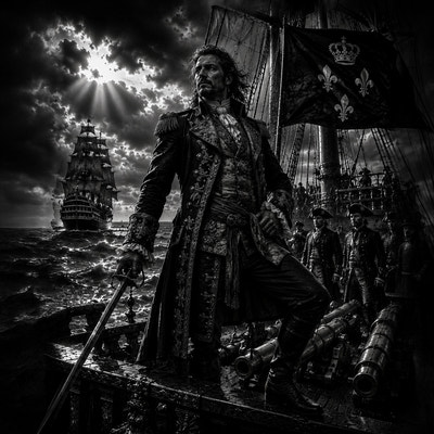Corsaire Royal | Pirates | DarkCollectionStudio — aperçu à l'échelle