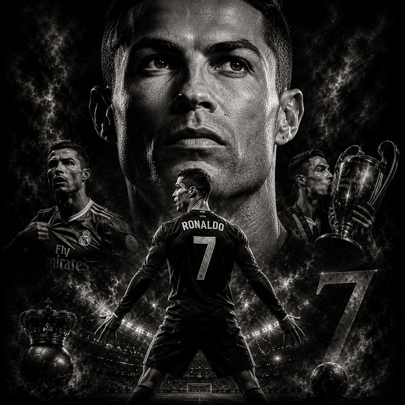 Cristiano Ronaldo | Célébrités | DarkCollectionStudio