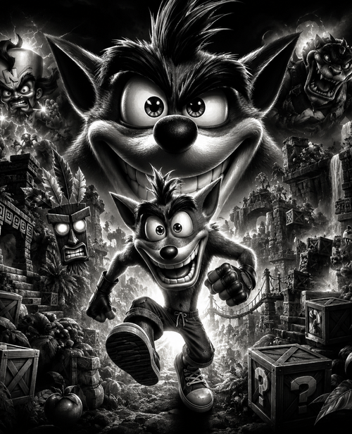Crash | Crash Bandicoot | DarkCollectionStudio