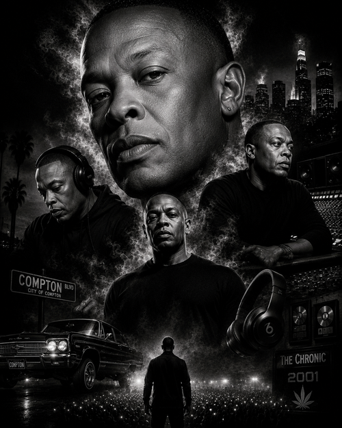 Dr. Dre | Célébrités | DarkCollectionStudio