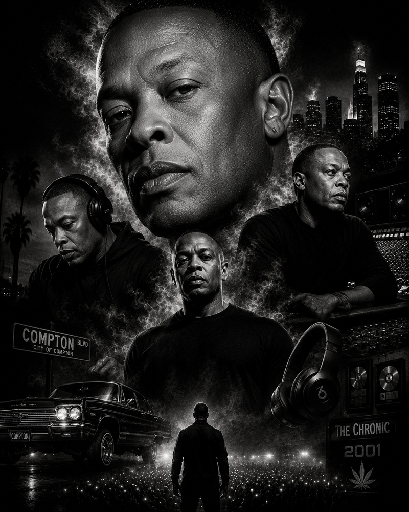 Dr. Dre | Célébrités | DarkCollectionStudio