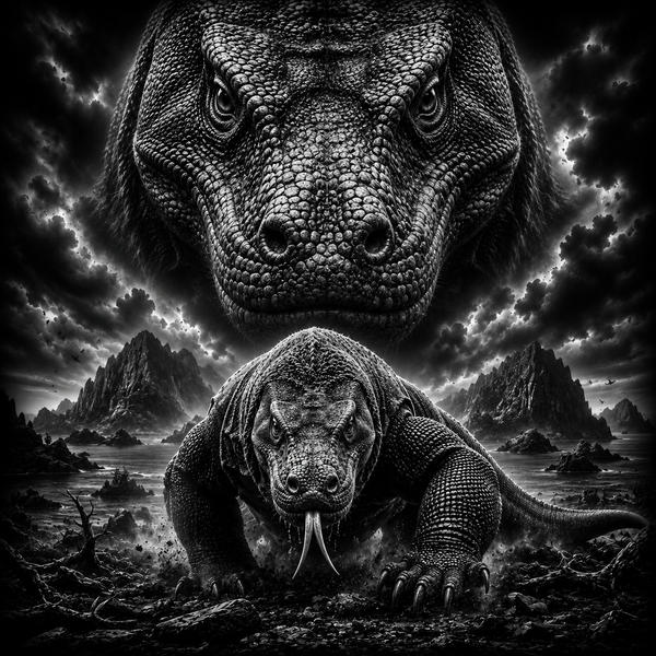 Dragon de Komodo | Animaux | DarkCollectionStudio