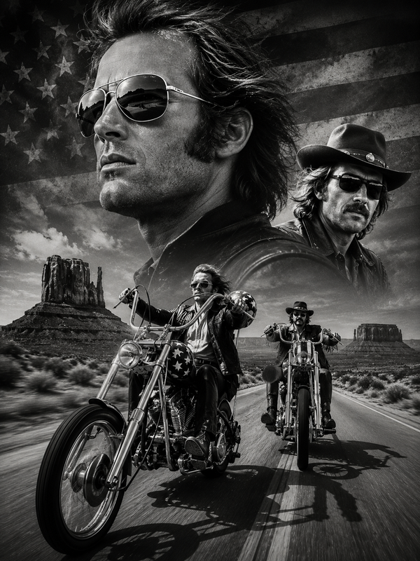Wyatt & Billy | Easy Rider | DarkCollectionStudio