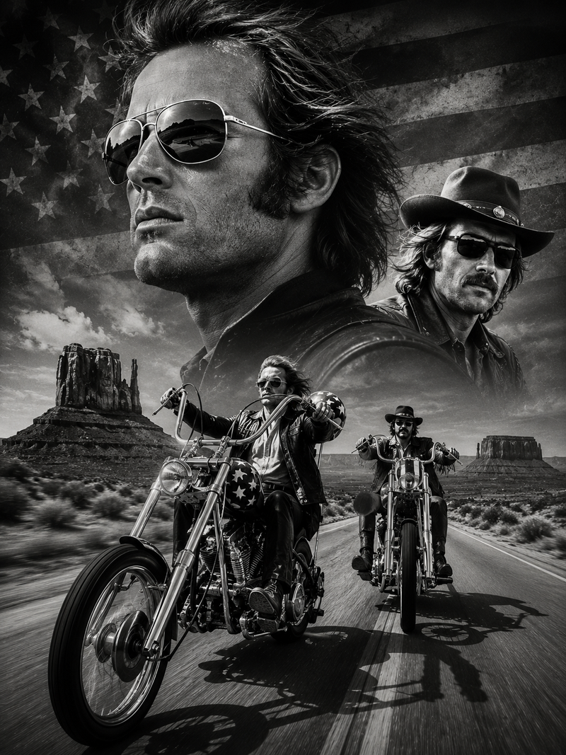 Wyatt & Billy | Easy Rider | DarkCollectionStudio