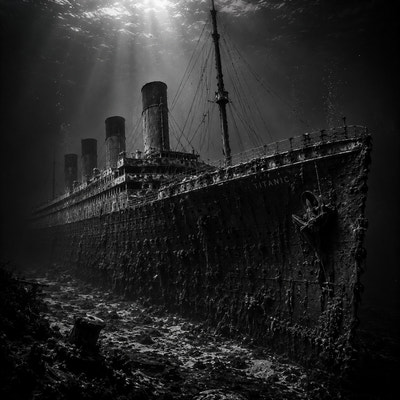 L'Épave du Titanic | Abysse | DarkCollectionStudio — aperçu à l'échelle