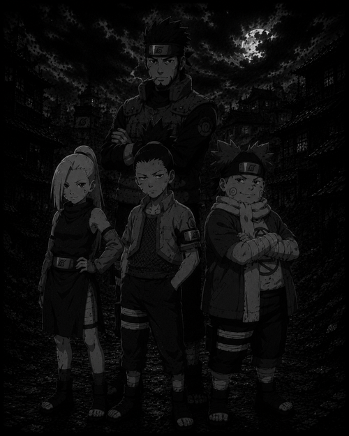 Team 9 | Naruto | DarkCollectionStudio