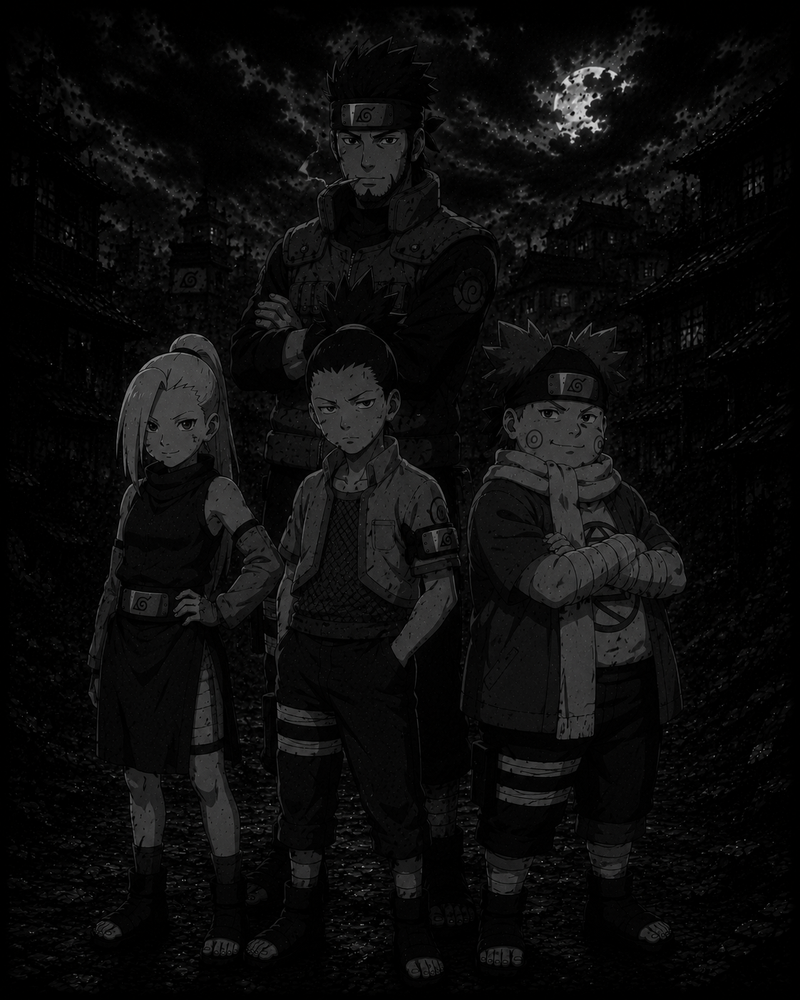 Team 9 | Naruto | DarkCollectionStudio