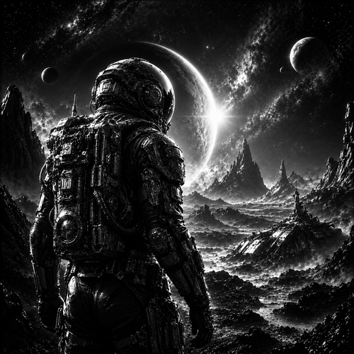 Explorateur Spatial | Science-Fiction | DarkCollectionStudio