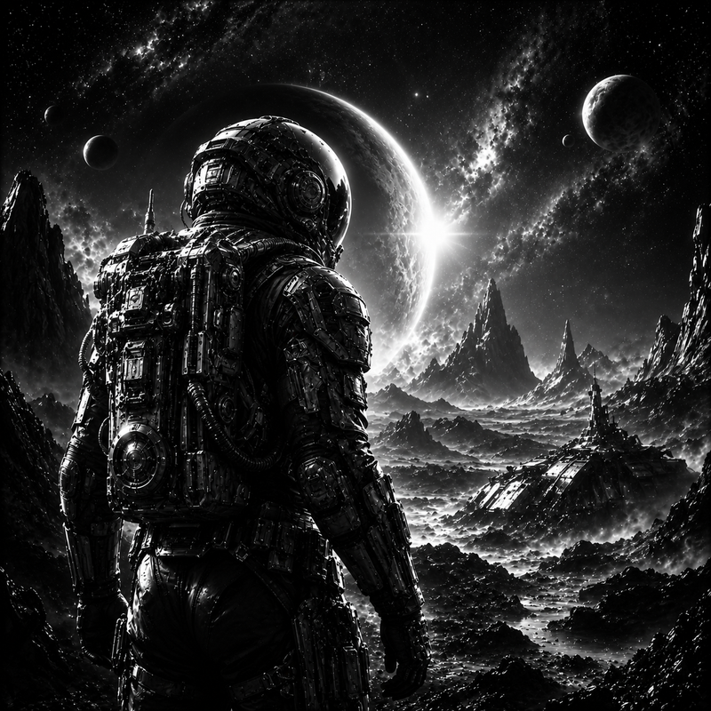 Explorateur Spatial | Science-Fiction | DarkCollectionStudio