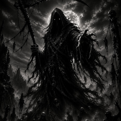 Faucheur Noir | Dark Fantasy | DarkCollectionStudio — aperçu à l'échelle