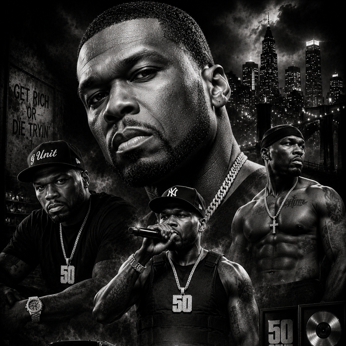 50 Cent | Célébrités | DarkCollectionStudio