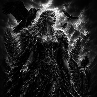 Freya | Mythologie | DarkCollectionStudio — aperçu à l'échelle