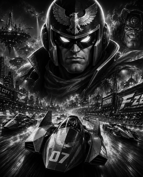 Captain Falcon | F-Zero | DarkCollectionStudio