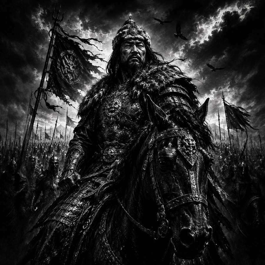 Gengis Khan | Conquérants | DarkCollectionStudio