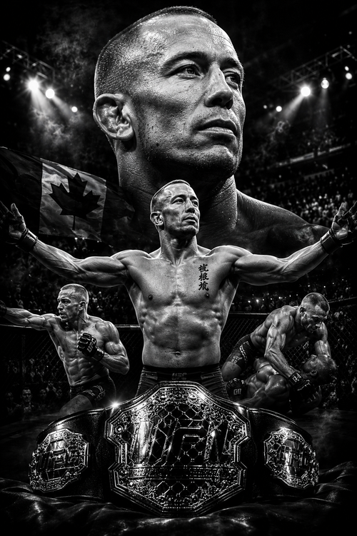 Georges St-Pierre | Célébrités | DarkCollectionStudio