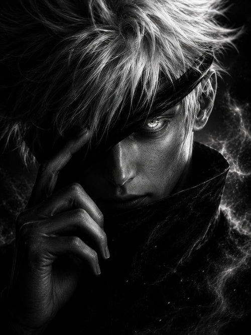 Gojo Satoru Portrait | Jujutsu Kaisen | DarkCollectionStudio