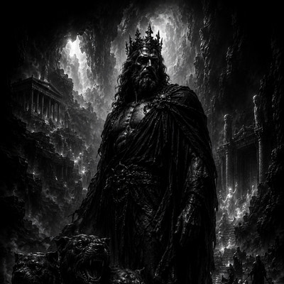 Hadès | Mythologie | DarkCollectionStudio — aperçu à l'échelle