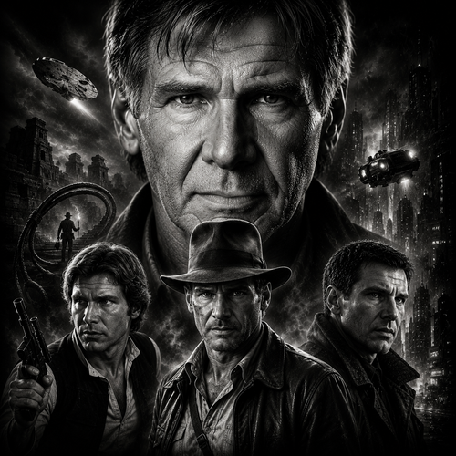 Harrison Ford | Célébrités | DarkCollectionStudio
