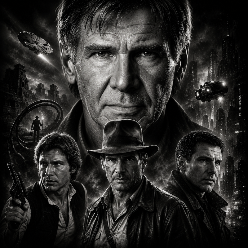 Harrison Ford | Célébrités | DarkCollectionStudio