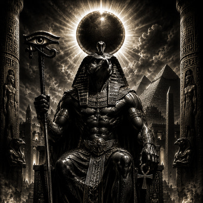 Horus | Mythologie | DarkCollectionStudio — aperçu à l'échelle