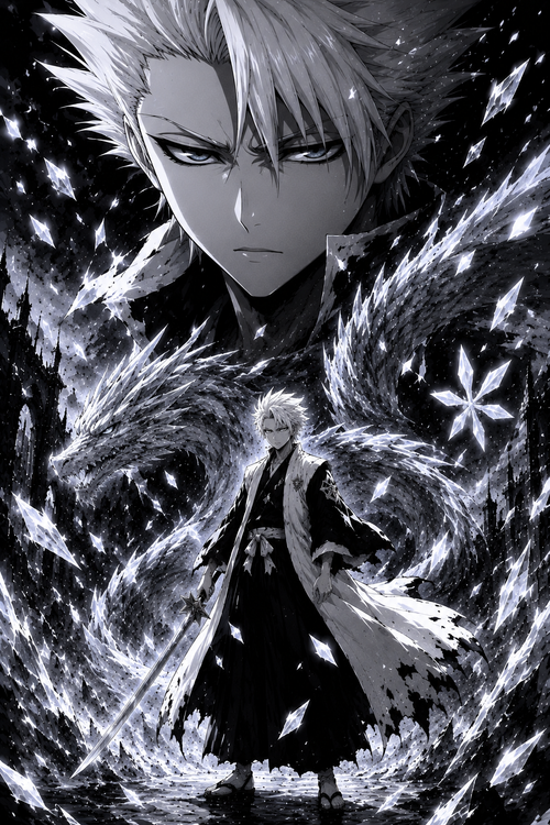 Tōshirō Hitsugaya | Bleach | DarkCollectionStudio