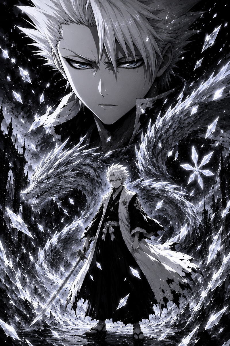 Tōshirō Hitsugaya | Bleach | DarkCollectionStudio