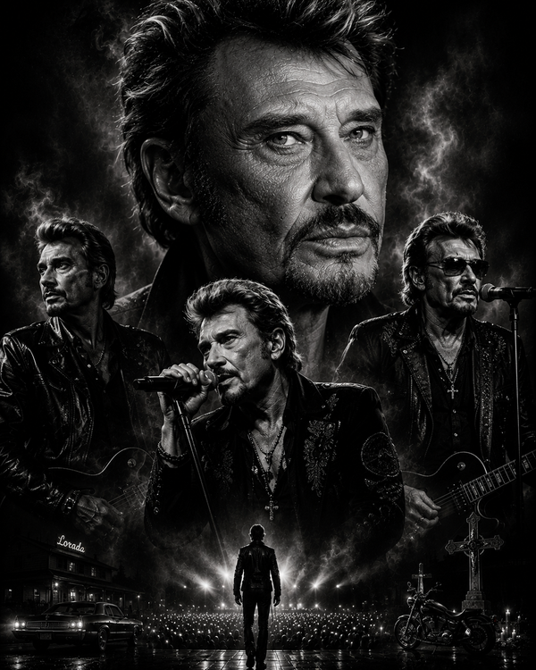 Johnny Hallyday | Célébrités | DarkCollectionStudio
