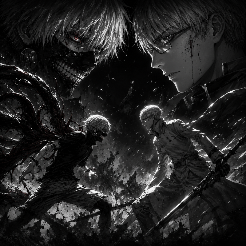 Kaneki vs Arima | Tokyo Ghoul | DarkCollectionStudio