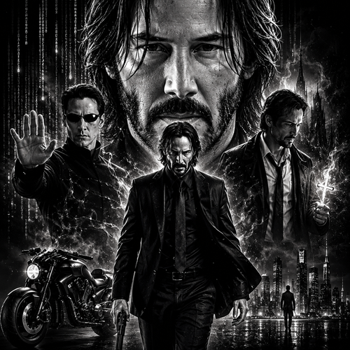 Keanu Reeves | Célébrités | DarkCollectionStudio