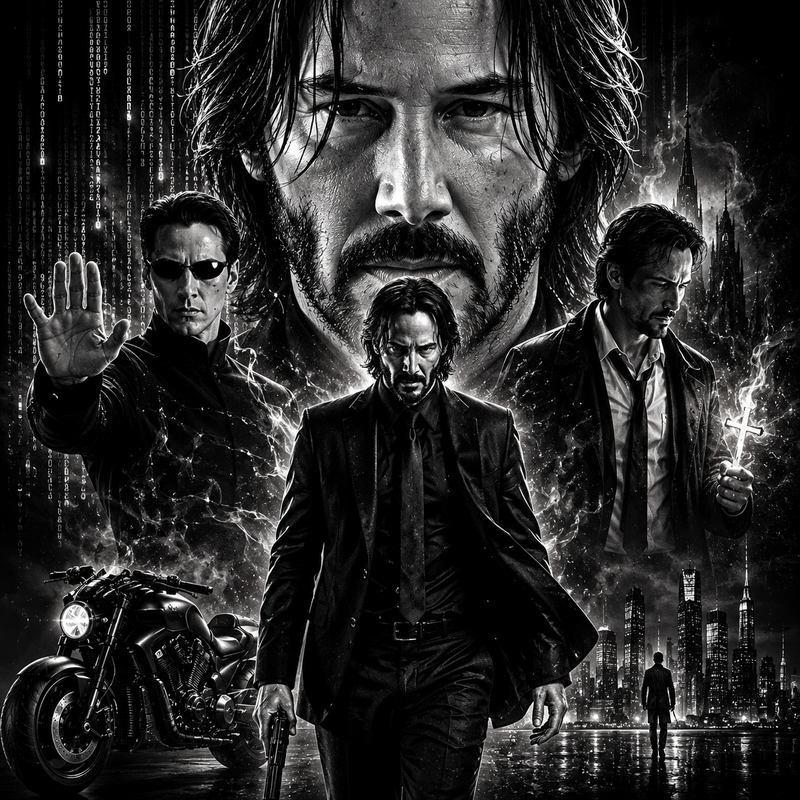 Keanu Reeves | Célébrités | DarkCollectionStudio