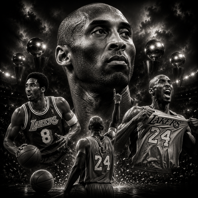 Kobe Bryant | Célébrités | DarkCollectionStudio