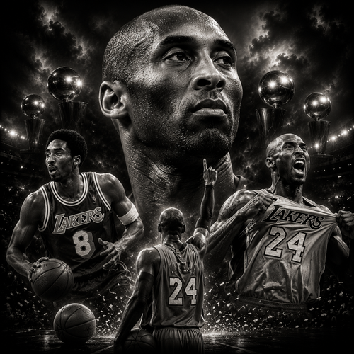 Kobe Bryant | Célébrités | DarkCollectionStudio