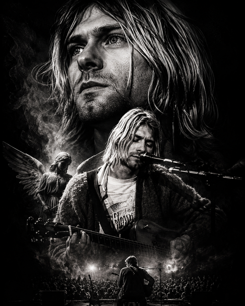 Kurt Cobain Vol.2 | Célébrités | DarkCollectionStudio