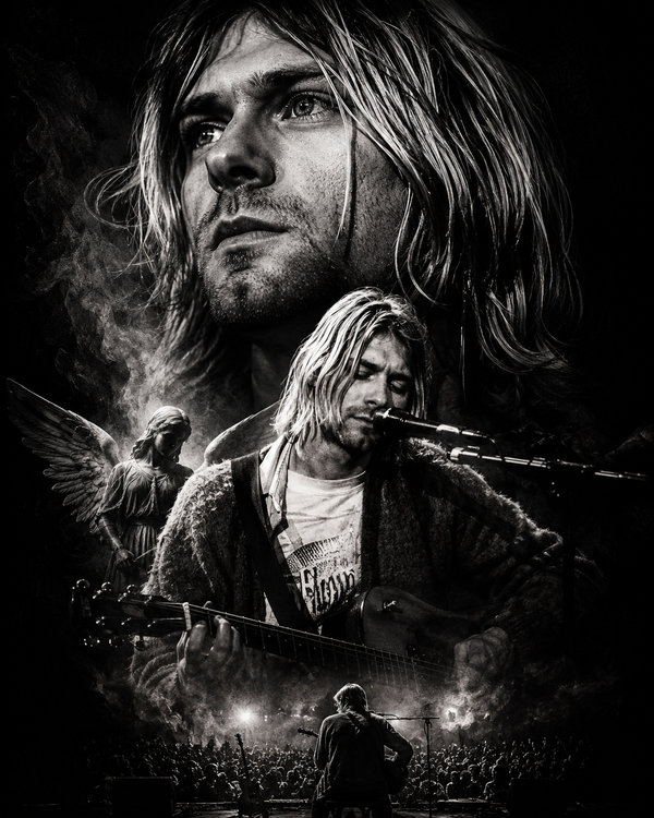 Kurt Cobain Vol.2 | Célébrités | DarkCollectionStudio