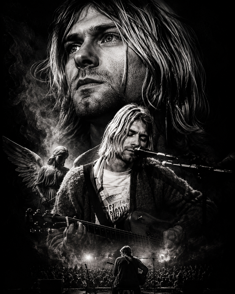 Kurt Cobain Vol.2 | Célébrités | DarkCollectionStudio