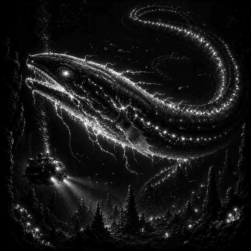 L'Anguille des Abysses | Abysse | DarkCollectionStudio