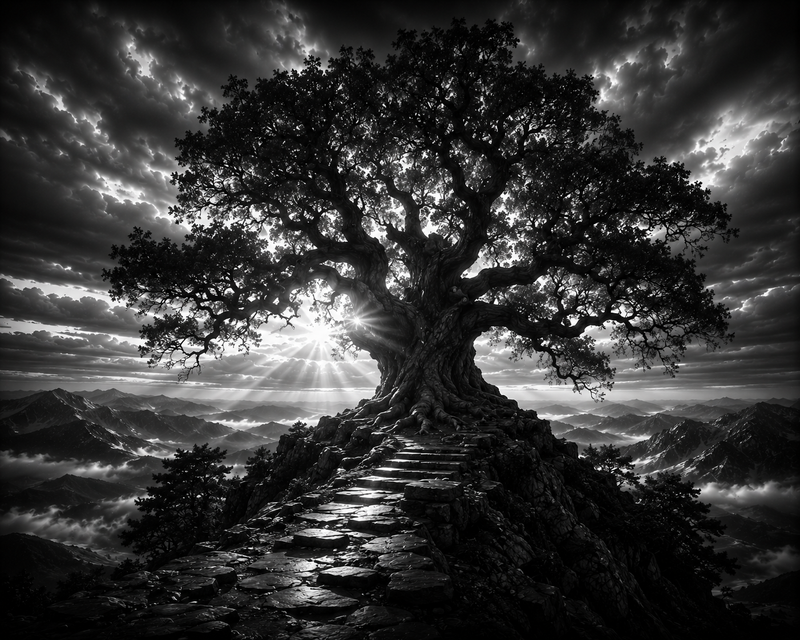 L'Arbre Monde | Paysages | DarkCollectionStudio