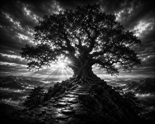 L'Arbre Monde | Paysages | DarkCollectionStudio